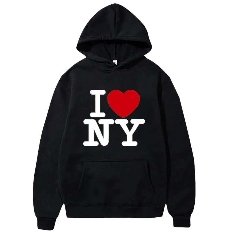 Streetwear Clothing Brand - أنا أحب نيويورك Pritned هوديس المرأة