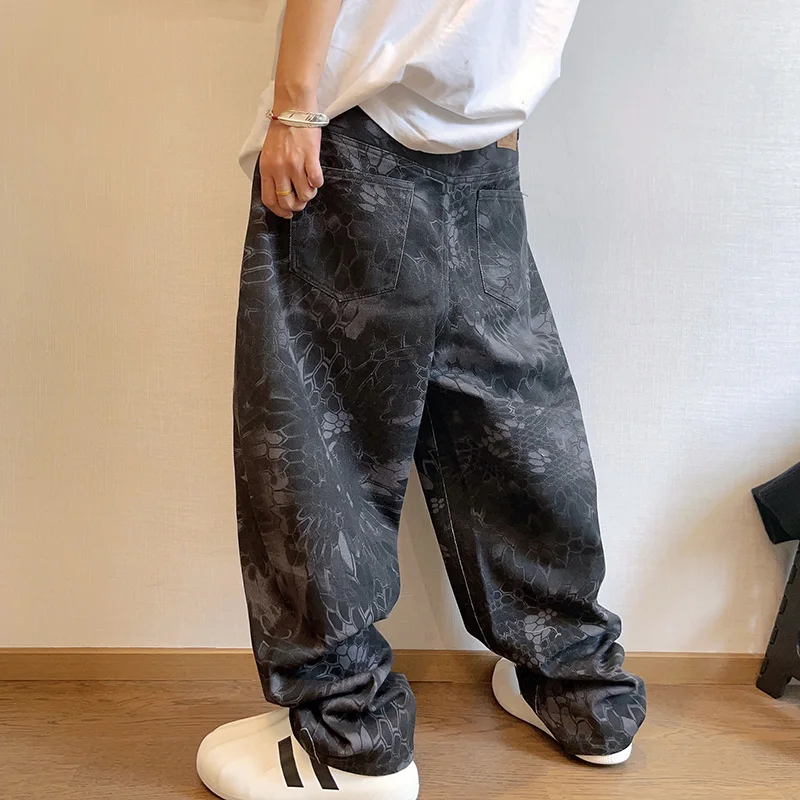 جديد الرجال شيك الأفعى طباعة ا - مراجعة Streetwear Brand Popular وسعره