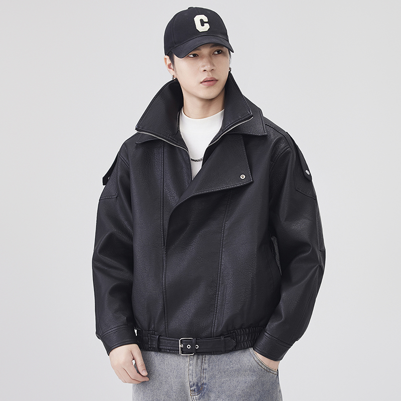الخريف الشتاء سترة جلدية الرجا - مراجعة Streetwear Clothing Brand وسعره
